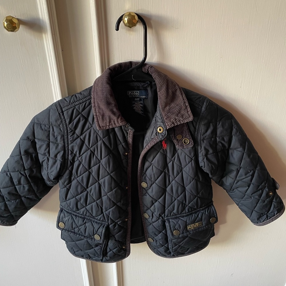Polo by ralph lauren barn coat navy 2T